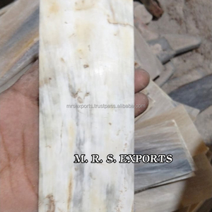 Placas únicas de cuerno de búfalo de agua de 160*60*6mm para marcos de gafas de sol de gama alta ágata a los precios más baratos de la India - Product Image 2