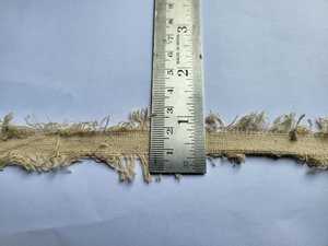 Rubans frisés pelucheux en coton sur mesure fabriqués à partir de tissus en coton recyclé pour les projets d'art et d'artisanat pour la revente - Product Image 2