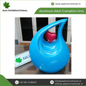 Urnas de cremación de aluminio para adultos, diseño personalizado y tamaño personalizado disponible, fabricante indio de la mejor calidad - Product Image 4