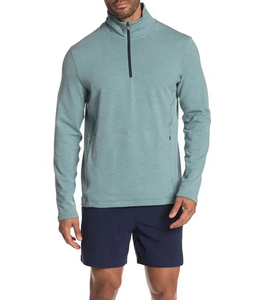 Pull en maille à manches longues imprimé avec fermeture éclair pour hommes, idéal pour les jeunes et les personnes d'âge moyen, chemise de base chaude pour l'hiver, personnalisable - Product Image 2