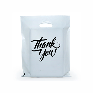 Ventas calientes logotipo personalizado impreso parche mango PE portador bolsas de compras troquelado con impresión de huecograbado para uso en supermercados - Product Image 3