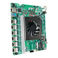 Carte mère intégrée B450 X99 H61 ATX ITX pour ordinateur de bureau, ordinateur portable, serveur, RAM DDR4 jusqu'à 32 Go, 6 ports RJ45 LAN