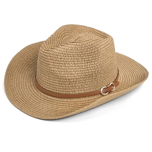 Sombrero de vaquero de cuero de verano superventas con logotipo de impresión personalizado Accesorio deportivo de moda de nuevo estilo a un precio inmejorable - Product Image 5