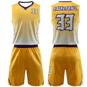 Custom Logo Sublimation Printing <b>Basketball</b> Uniform Sets Best Design <b>Basketball</b> Jersey and Shirts Sets Wholesale Customized - Product Image 1