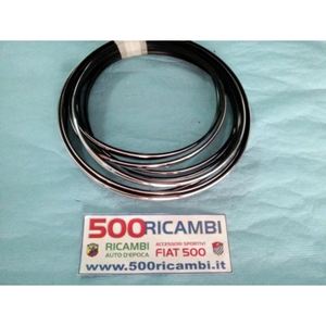 Kit d'insertion chromé pour garniture de lunette arrière + pare-brise FIAT 500 L - Product Image 1