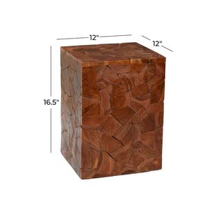Best Selling Solid Wood End <b>Table</b> Beside <b>Sofa</b> Decorative Vase <b>Table</b> for Home Furniture Living Room Bedroom Office Decoration - Product Image 4