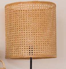 Abat-jour rond en rotin antique personnalisé OEM PineCraft International, design personnalisé, couleur de haute qualité, fabriqué en Inde - Product Image 4