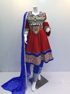 ชุดเดรส kuchi ปักลายสำหรับเจ้าสาวและชุดแต่งงาน - Product Image 3