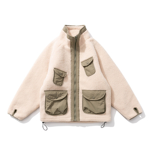 Vestes d'hiver décontractées en sherpa pour femmes, tendance, respirantes, séchage rapide, haute qualité, meilleur prix, vente en gros de vestes en sherpa - Product Image 5