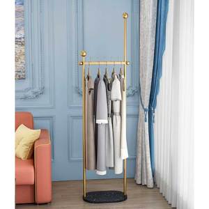 Perchero Minimalista Moderno para el Hogar con Estructura de Acero con Recubrimiento en Polvo y Base de Piedra Artificial KPT68016 - Product Image 3