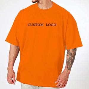 Poids lourd surdimensionné devoir blanc noir t-shirt en gros poids lourd métal coton t-shirts unisexe surdimensionné PRO Club hommes t-shirt - Product Image 2