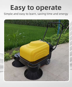 Barredora eléctrica de bajo <span class=keywords><strong>precio</strong></span> con barredora de suelo, máquina de <span class=keywords><strong>limpieza</strong></span> al vacío tipo empuje, barredora de calle de suelo para almacén - Product Image 2