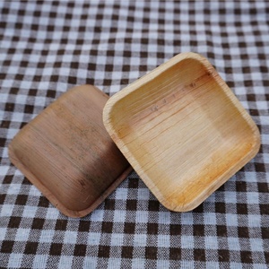Prix bon marché jetable vietnamien Areca feuille de palmier bols vaisselle décorative pour déjeuner Camping extérieur Mme Amelia + 84855014447 - Product Image 4