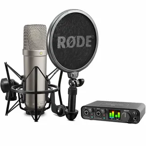 Microphone professionnel filaire à condensateur Rode NT1-A, neuf, disponible en promotion, marque neuve - Product Image 1