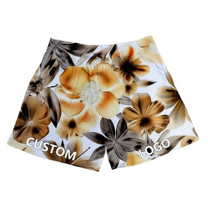 Casual <b>Mens</b> Premium <b>Red</b> Black Wicking Blank Plain Mesh <b>Shorts</b> LOW MOQ Summer Mesh Line Sublimated Print Screen Printing Custom - Product Image 2