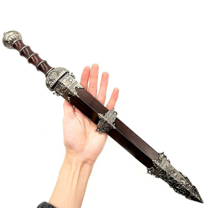 Spada da Guerriero Gladiatore Romano Stile Europeo 818R, Strumento per Performance, Giocattolo da Collezione, Artigianato, Spada da Battaglia Antica, Oggetto di Scena Cinematografico - Product Image 6