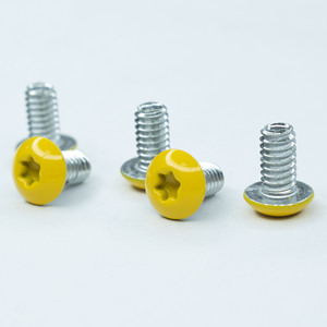 เครื่องหัวกระทะหกเหลี่ยมแบบเต็มสีสกรูสเตนเลสสตีล/อลูมิเนียมชุบสังกะสี M2-M10ช่วงของขนาดมอเตอร์ไซค์ - Product Image 5