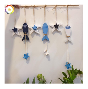 Decoración de jardín de peces de madera artística a granel exportación al por mayor proveedor de Vietnam para Resorts al aire libre hoteles comprador internacional - Product Image 1