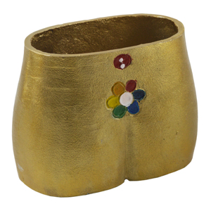 Nouveautés Jardinière Thème LGBTQ Vente en gros Décoration de table de luxe Bureau et salon Design Vase arc-en-ciel à fleurs en métal - Product Image 3
