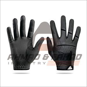 Gants de golf personnalisés en cuir véritable, respirants, imperméables et résistants aux UV, pour hommes et femmes, main gauche et droite - Product Image 2