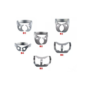 Juego de 6 Abrazaderas Dentales de Goma Profesionales Meal med (B1 - B6) | Instrumento quirúrgico dental B1-B6, retractor tipo pinza Brinker - Product Image 6