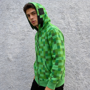 Heavyweight Men's <strong>Hoodies</strong> Manufacturer Custom 100% Cotton Solid Color Boxy Fit Oversized Camouflage Zip up <strong>Hoodie</strong> for Men - Product Image 2