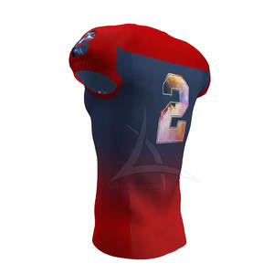 ชุดยูนิฟอร์มอเมริกันฟุตบอลแบบสั้น ระบายอากาศดี ขายดีที่สุด ปรับแต่งสีได้ 100% โพลีเอสเตอร์ รับทำโลโก้ ราคาขายส่ง ปากีสถาน - Product Image 5