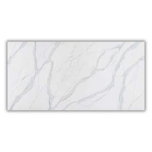 Grande dalle murale moderne en quartz Calacatta Luo de Unionstone, imperméable - Product Image 4