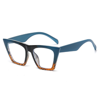 Nouvelle marque mode oeil de chat optique lunettes Anti lumière bleue lunettes cadre ordinateur lunettes myopie cadres lunettes unies