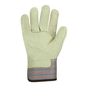 Guantes de trabajo de contracción transpirables resistentes al calor Guantes de seguridad de cuero dividido de alta calidad duraderos Guantes DE TRABAJO protectores de mano - Product Image 2