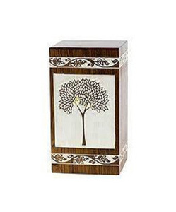 Urnas de cremación de madera hechas a mano de estilo americano moderno Urnas funerarias decorativas para hombres y mujeres a bajo precio - Product Image 3