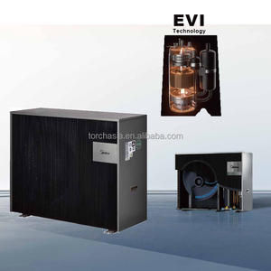 <span class=keywords><strong>Pompe</strong></span> <span class=keywords><strong>à</strong></span> <span class=keywords><strong>chaleur</strong></span> air-eau Midea Thermal Arctic Series R32/R290 Monobloc Split 220V/380V Haute performance <span class=keywords><strong>COP</strong></span> A+++ Système de chauffage central Métal - Product Image 2