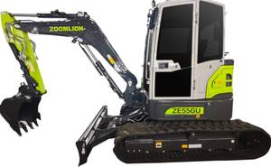 Vente en gros : Excavatrice sur chenilles Zoomlion ZE55GU, godet de 0,12 m, moteur de 35 kW, composants hydrauliques YUKEN, durable, 5800 kg, garantie 1 an - Product Image 2