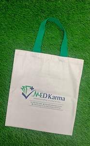 กระเป๋าผ้าแคนวาสพิมพ์โลโก้ตามสั่ง เป็นมิตรกับสิ่งแวดล้อม ดีไซน์สวย ใช้ซ้ำได้ ขายดี กระเป๋าผ้าออร์แกนิค - Product Image 6