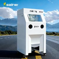 Machine de sablage professionnelle pour le post-traitement de l'impression 3D avec traitement de surface à faible perte