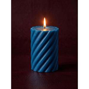 Bougie Spreal B-Kct0080 350 Gr 7X9 Cm Bleu Foncé - BLEU MARINE - Product Image 2