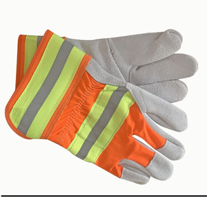 Gants de gréeur canadiens de haute qualité Vente en gros Gants de sport en cuir respirants au design personnalisé avec taille personnalisée - Product Image 2