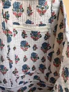 Best Quality Shoulder <b>Tote</b> Quilted Cotton Handprinted Reversible Large <b>Tote</b> Eco Friendly <b>Sturdy</b> Grocery Shopping Boho Carry All - Product Image 3