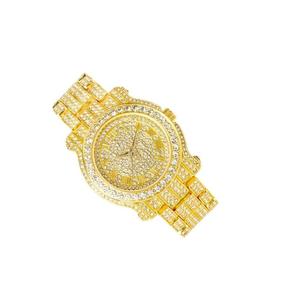 Reloj de Pulsera para Hombre, Estilo Antiguo, Mecánico, con Esfera Analógica, 41 mm, Estilo Hip Hop, con Diamantes de Moissanita, de Acero Inoxidable y Cristal - Product Image 3