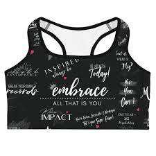 สปอร์ตบราระบายอากาศได้ดีสำหรับผู้หญิงเสื้อออกกำลังกายวิ่งโยคะฟิตเนสพิมพ์โลโก้ได้ตามต้องการ - Product Image 6