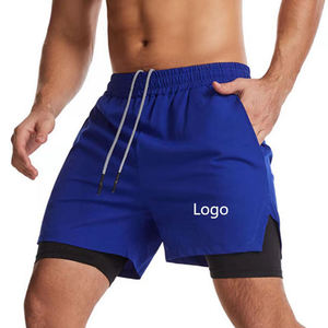 Breathable Lightweight Men's High Street Style Solid Pattern Training Shorts Eco-Friendly Fabric OEM Customizable <b>Elastic</b> Waist - Product Image 1