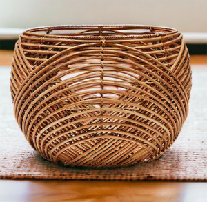 Cesta Almacenamiento de lavandería Silla de tamaño de ratán natural Dirección Marco de lujo Variante Suar Gold Cama espaciosa Sitio de tienda - Product Image 1