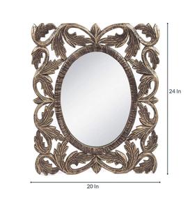 Miroir mural rectangulaire en bois artisanal décoratif, best-seller, pour la décoration moderne de la maison, disponible pour les mariages - Product Image 4