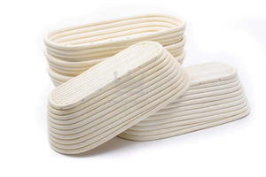 Rattan Oval Baguette Banneton Fermentation Basket Bread Dough Proofing Basket - Product Image 2