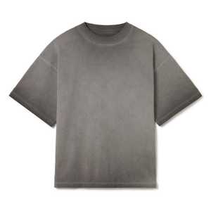 Camisetas Unisex 100% Algodón con Logotipo Personalizado, Camisetas Lisas Teñidas de Alta Calidad para Hombre, Tejido Sólido - Product Image 1