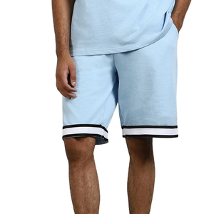 Conjunto de camiseta para hombre de 2 piezas, chándal y pantalones cortos, novedad de verano, ropa deportiva personalizada para correr, gimnasio, venta al por mayor - Product Image 5