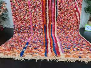 Amazing Top Quality Boujad Moroccan <b>Rug</b> Azilal Abstract Dotted Authentic Carpet Handmade Bohemian <b>Rug</b> Factory Price - Product Image 4