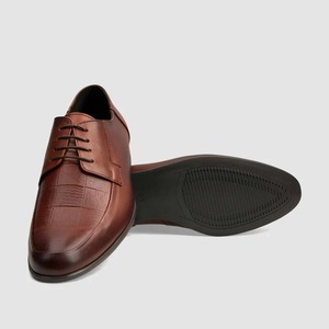 TAPI hakiki deri erkek dantel-up elbise ayakkabı yeni üretici toptan erkek kahverengi rahat erkek moda ayakkabılar - Product Image 3
