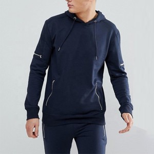 100% Custom Cotton Tracksuits French Terry Hoodies and <b>Sweatpants</b> <b>Set</b> for Men Heavyweight Custom Logo Sweat suits - Product Image 2