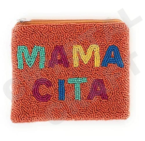 Beau cadeau de maman-Pochette à monnaie en perles de rocaille personnalisée avec motif de coeurs pour filles Let's Go Girls Wallet Fashion Accessory - Product Image 6